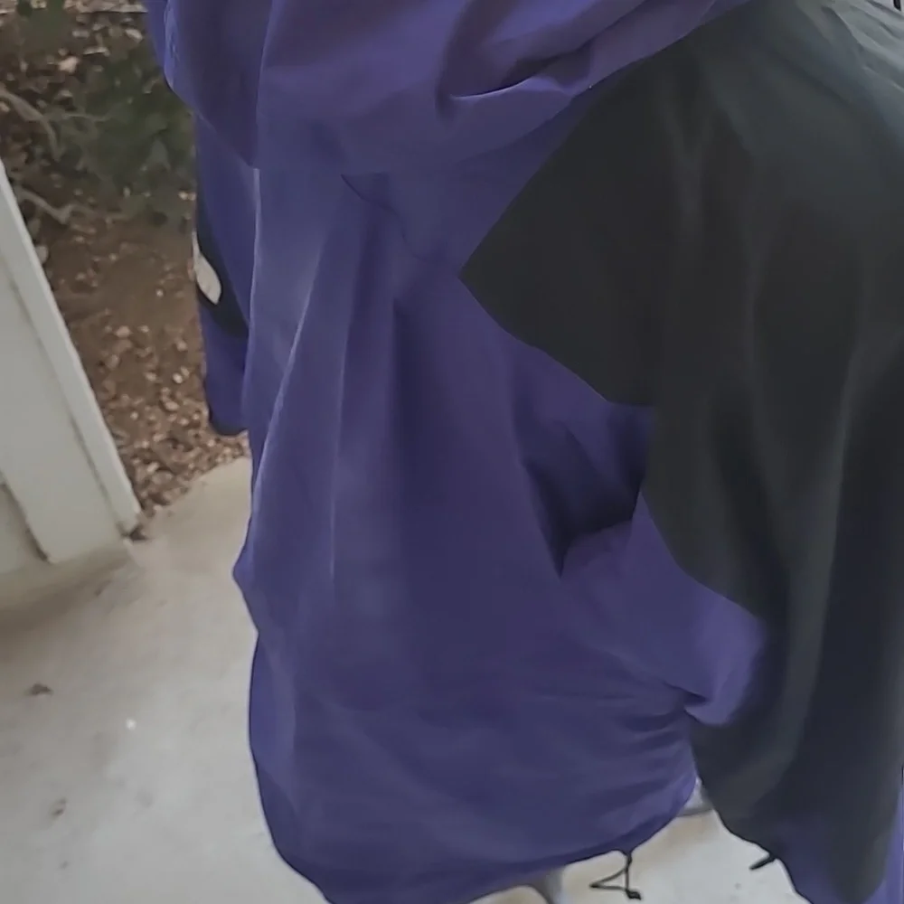THE NORTH FACE Blue Purple Black Nylon Gore Tex Mens Large Jacket 90s VTG‎ TNF
